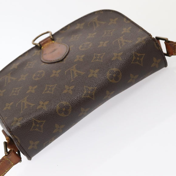 LOUIS VUITTON Monogram Saint Cloud GM Shoulder Bag M51242 LV Auth 88587
