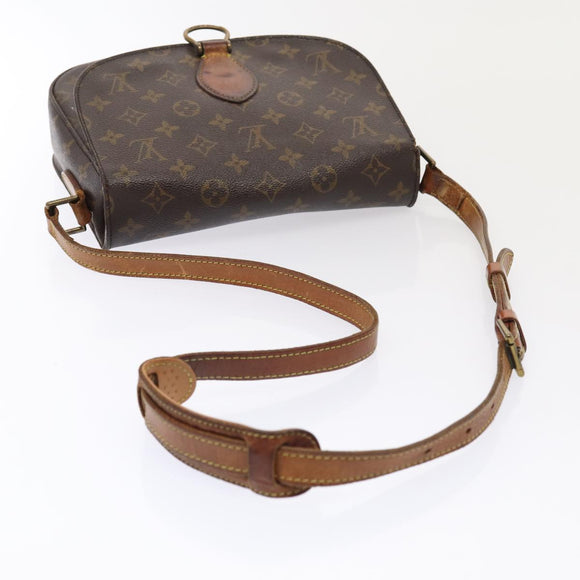 LOUIS VUITTON Monogram Saint Cloud GM Shoulder Bag M51242 LV Auth 88587