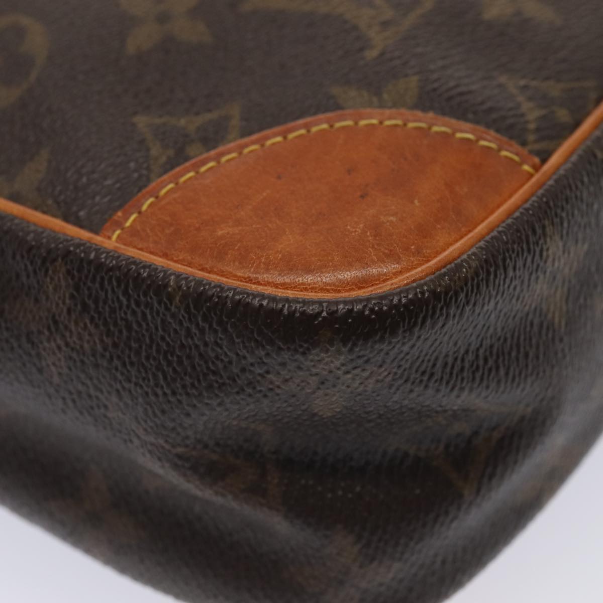 LOUIS VUITTON Monogram Compiegne 28 Clutch Bag M51845 LV Auth 88593