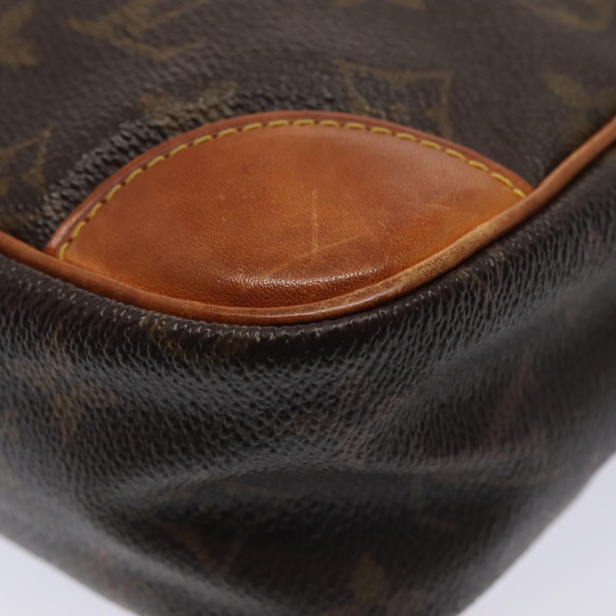 LOUIS VUITTON Monogram Compiegne 28 Clutch Bag M51845 LV Auth 88593