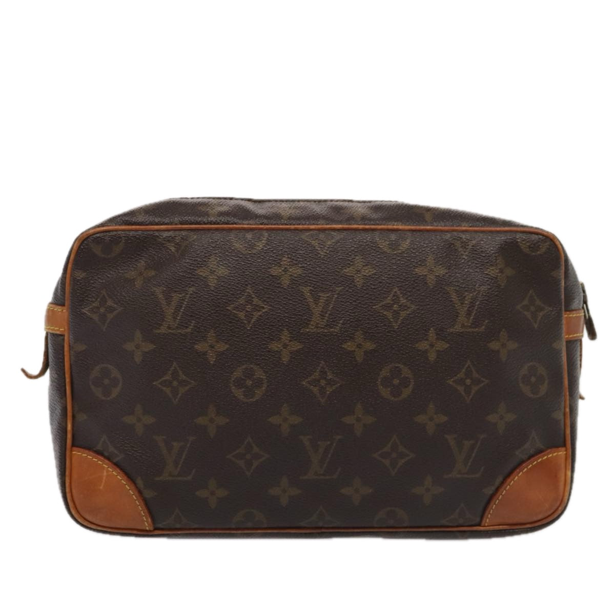 LOUIS VUITTON Monogram Compiegne 28 Clutch Bag M51845 LV Auth 88593 - 0