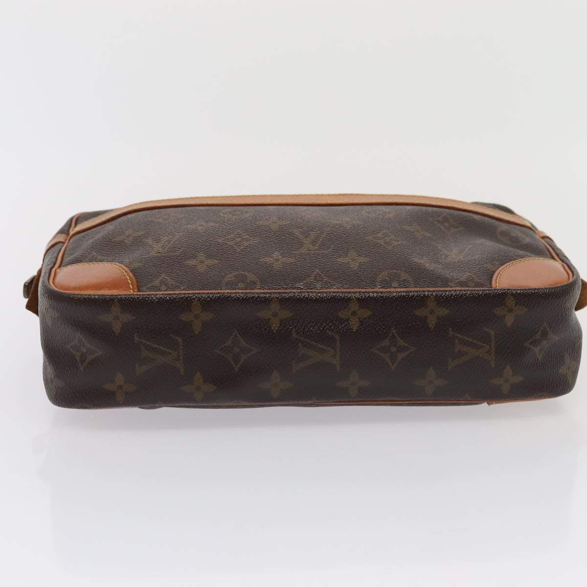 LOUIS VUITTON Monogram Compiegne 28 Clutch Bag M51845 LV Auth 88593