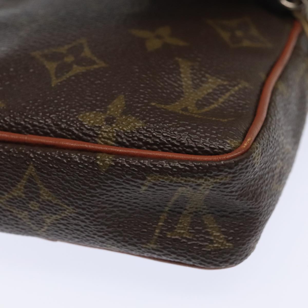 LOUIS VUITTON Monogram Mini Danube Shoulder Bag Vintage M45268 LV Auth 88595