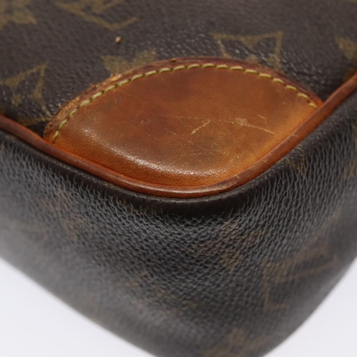 LOUIS VUITTON Monogram Compiegne 28 Clutch Bag M51845 LV Auth 88640