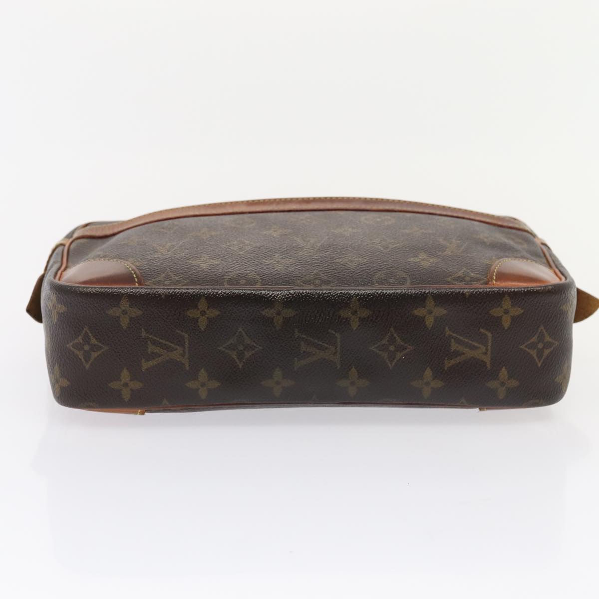 LOUIS VUITTON Monogram Compiegne 28 Clutch Bag M51845 LV Auth 88640