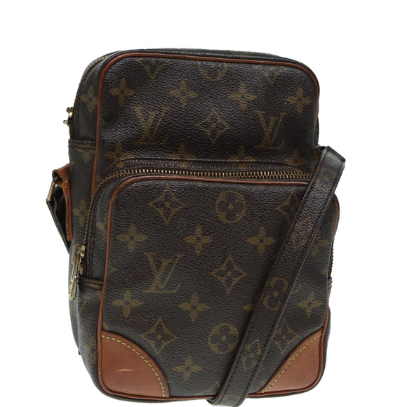 LOUIS VUITTON Monogram Amazon Umhängetasche M45236 LV Auth 88738