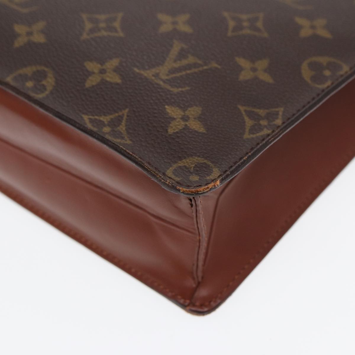 LOUIS VUITTON Monogram Pochette Homme Clutch Bag M51795 LV Auth 88798