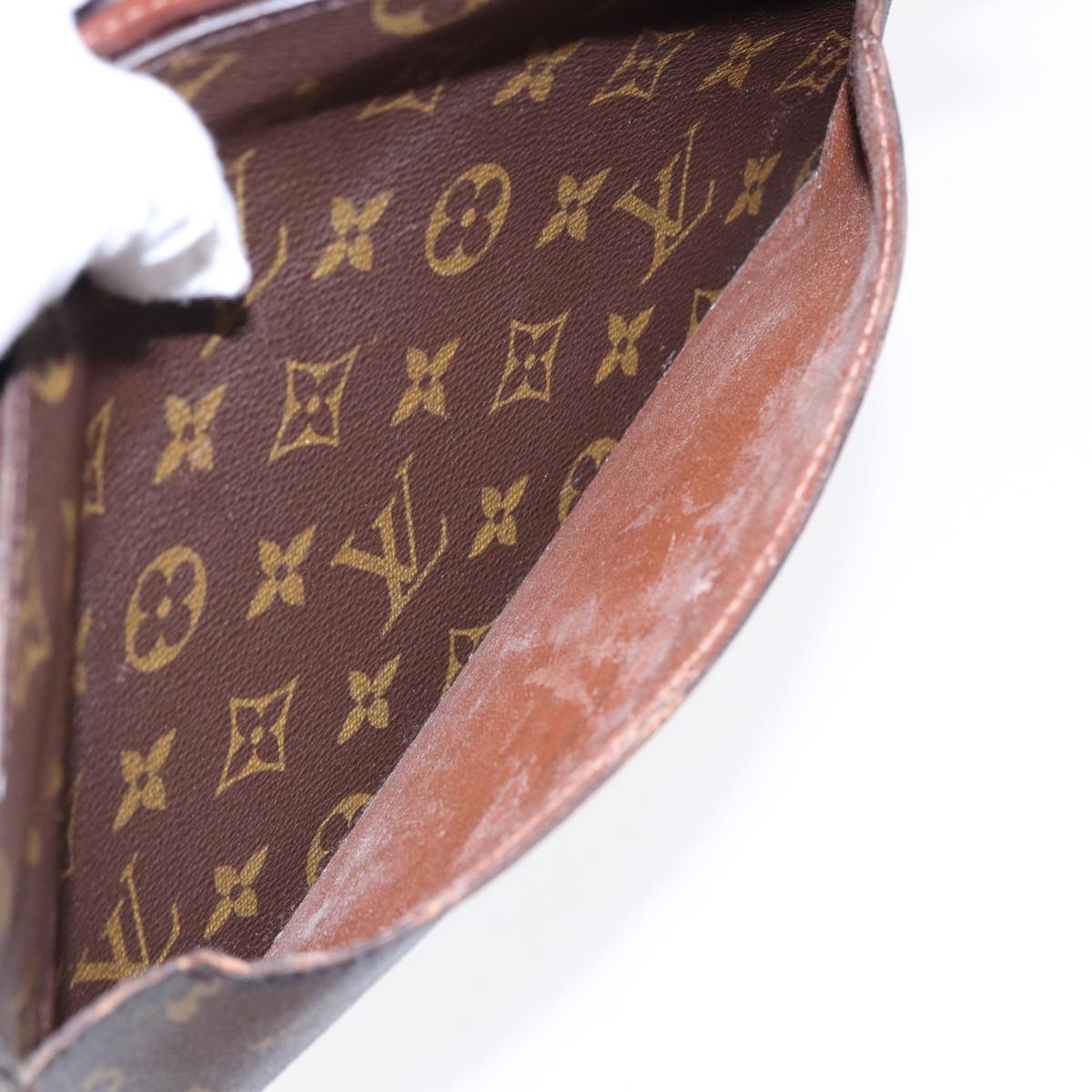 LOUIS VUITTON Monogram Pochette Homme Clutch Bag M51795 LV Auth 88798