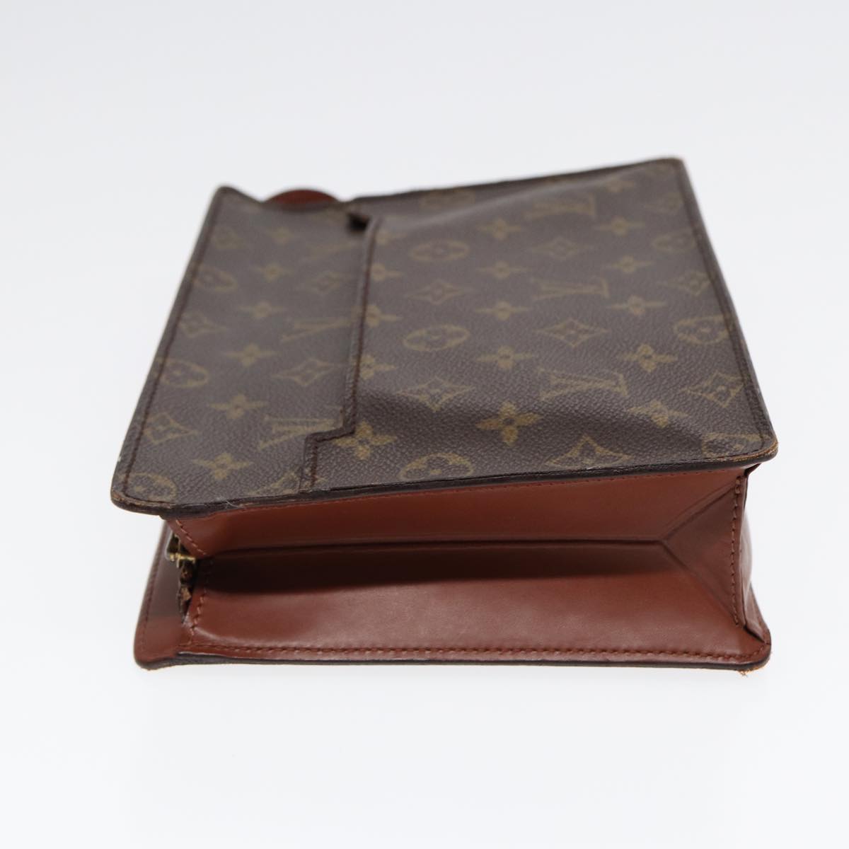 LOUIS VUITTON Monogram Pochette Homme Clutch Bag M51795 LV Auth 88798