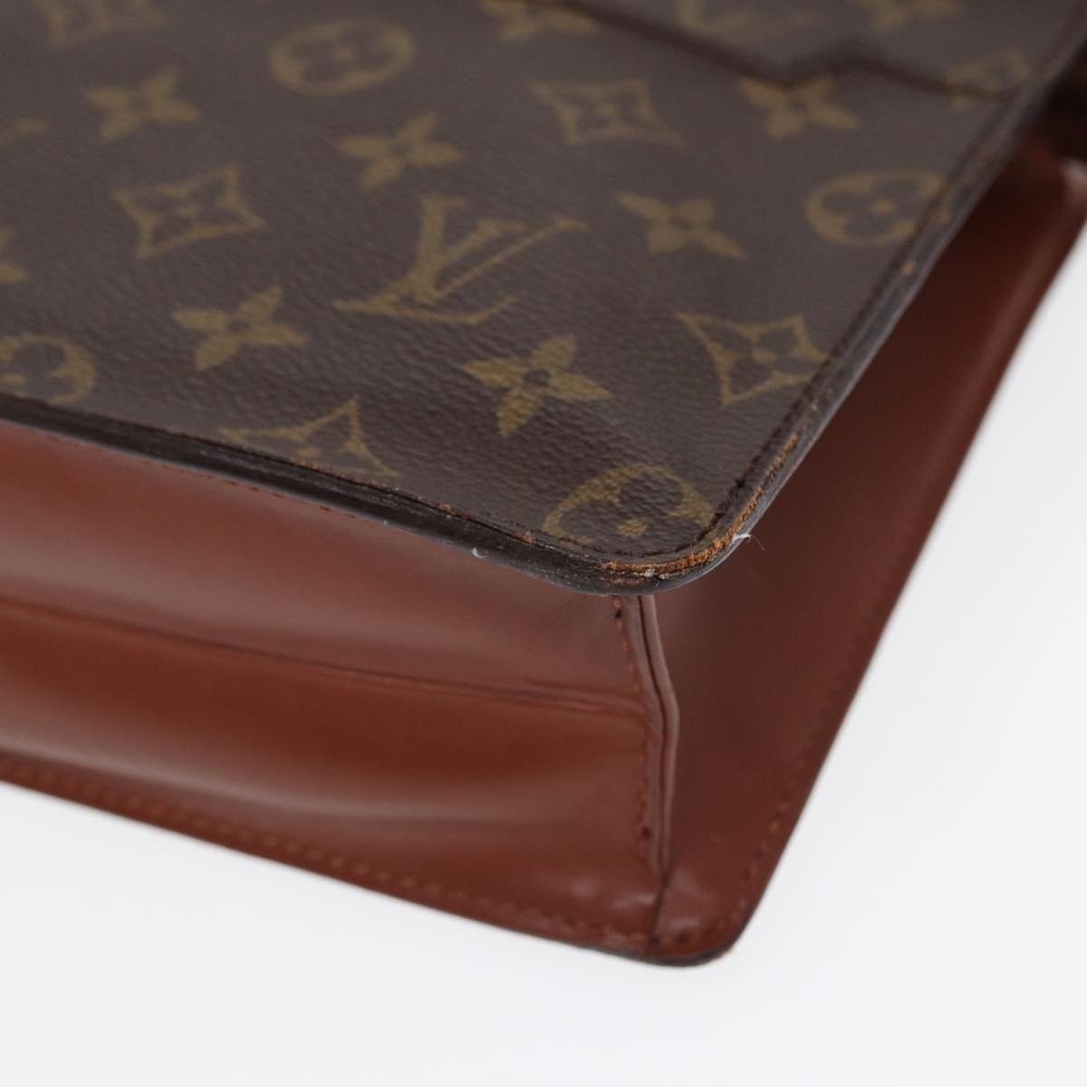 LOUIS VUITTON Monogram Pochette Homme Clutch Bag M51795 LV Auth 88798