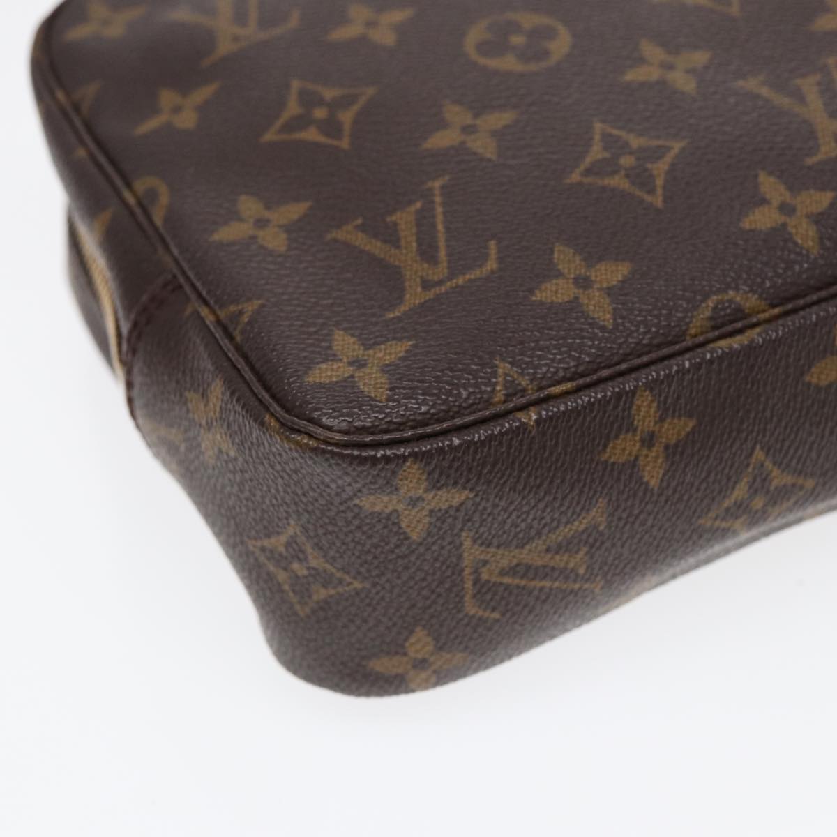 LOUIS VUITTON Monogram Trousse Toilette 23 Clutch Bag M47524 LV Auth 88802