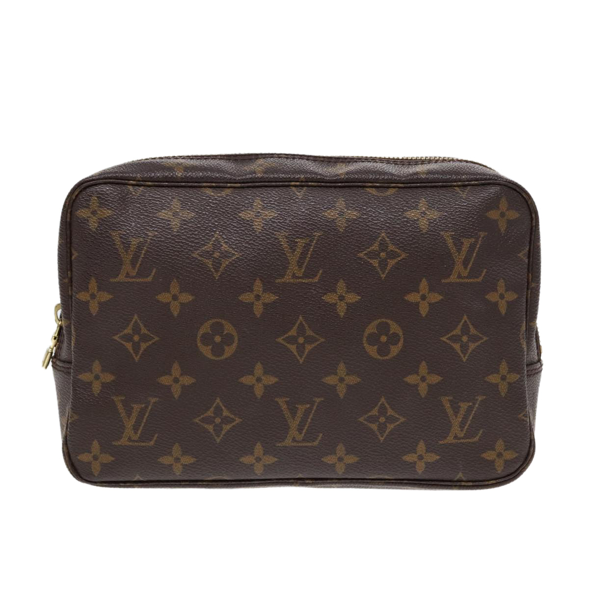 LOUIS VUITTON Monogram Trousse Toilette 23 Clutch Bag M47524 LV Auth 88802