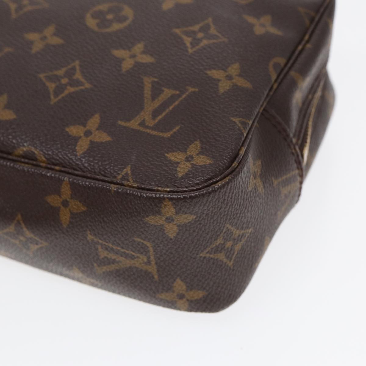 LOUIS VUITTON Monogram Trousse Toilette 23 Clutch Bag M47524 LV Auth 88802