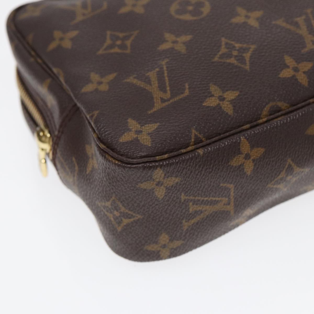 LOUIS VUITTON Monogram Trousse Toilette 23 Clutch Bag M47524 LV Auth 88802