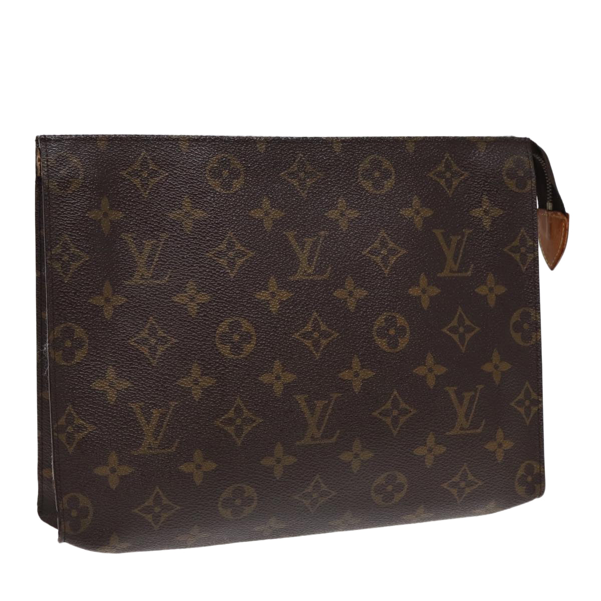 LOUIS VUITTON Monogram Poche Toilette 26 Pouch M47542 LV Auth 88807