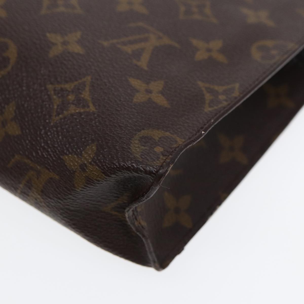 LOUIS VUITTON Monogram Poche Toilette 26 Pouch M47542 LV Auth 88807