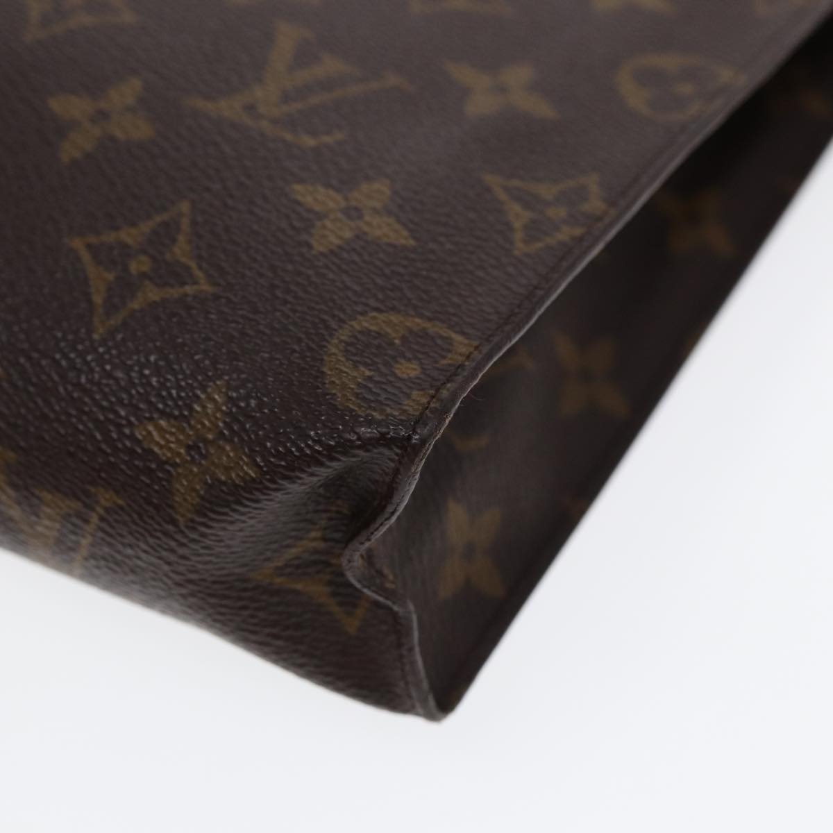 LOUIS VUITTON Monogram Poche Toilette 26 Pouch M47542 LV Auth 88807