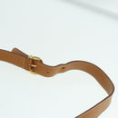 GUCCI Micro GG Supreme Web Sherry Line Shoulder Bag PVC Brown Gold Auth 88809-14