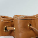 GUCCI Micro GG Supreme Web Sherry Line Shoulder Bag PVC Brown Gold Auth 88809-19