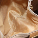 GUCCI Micro GG Supreme Web Sherry Line Shoulder Bag PVC Brown Gold Auth 88809-24