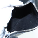 BALENCIAGA Navy Cabas XS Hand Bag Leather 2way Gray Silver 390346 Auth 88816-25