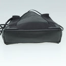 BALENCIAGA Navy Cabas XS Hand Bag Leather 2way Gray Silver 390346 Auth 88816-9