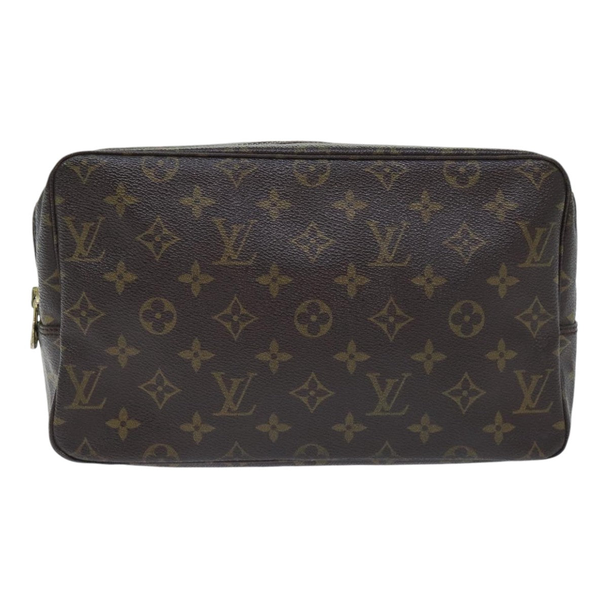 LOUIS VUITTON Monogram Trousse Toilette 28 Clutch Bag M47522 LV Auth 88839