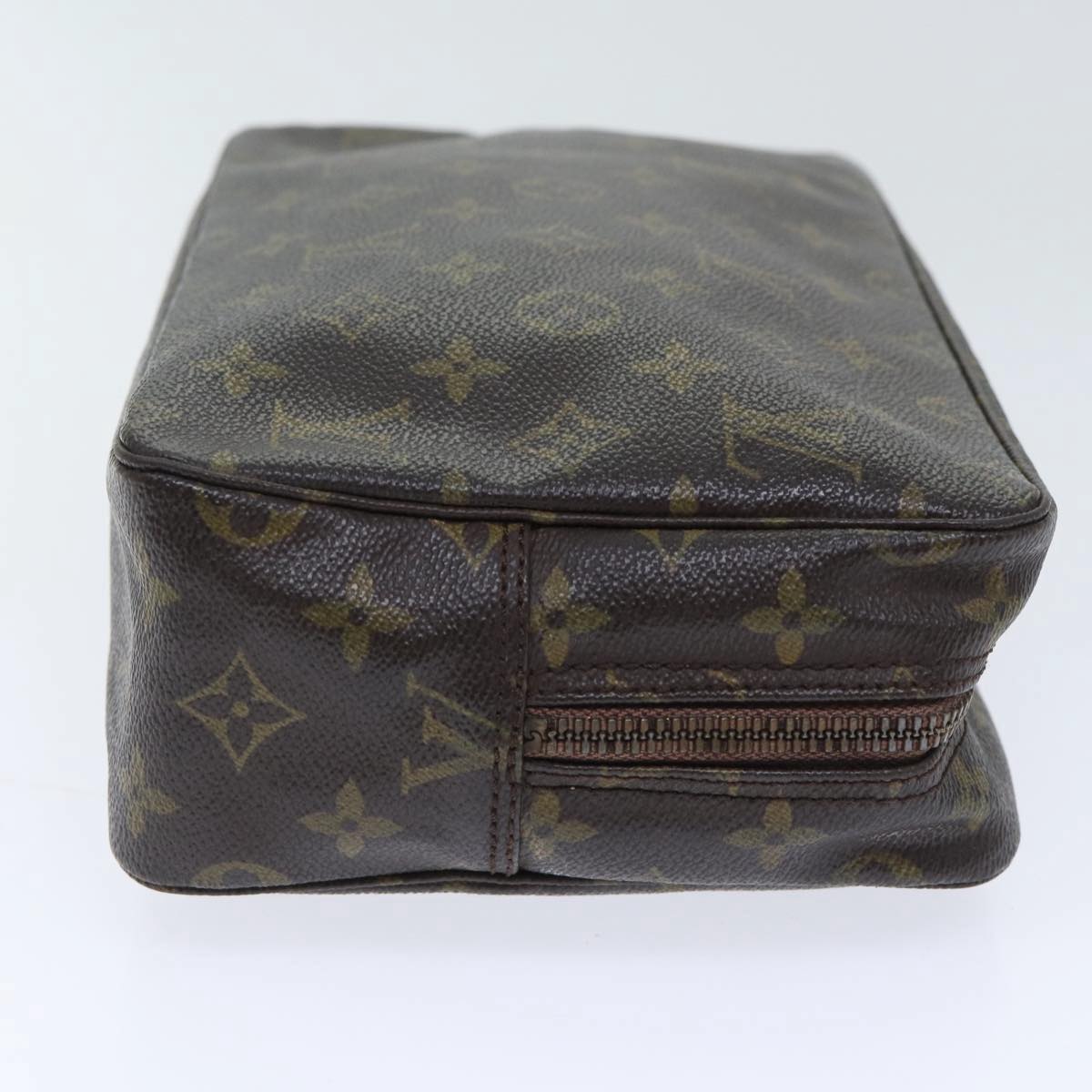 LOUIS VUITTON Monogram Trousse Toilette 28 Clutch Bag M47522 LV Auth 88839