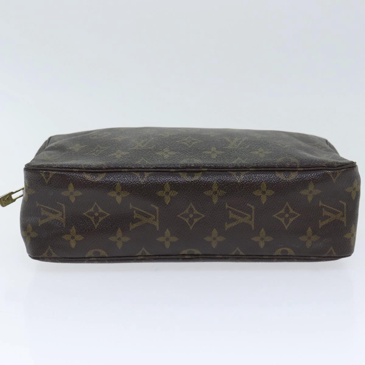 LOUIS VUITTON Monogram Trousse Toilette 28 Clutch Bag M47522 LV Auth 88839