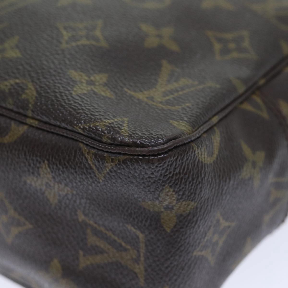 LOUIS VUITTON Monogram Trousse Toilette 28 Clutch Bag M47522 LV Auth 88839