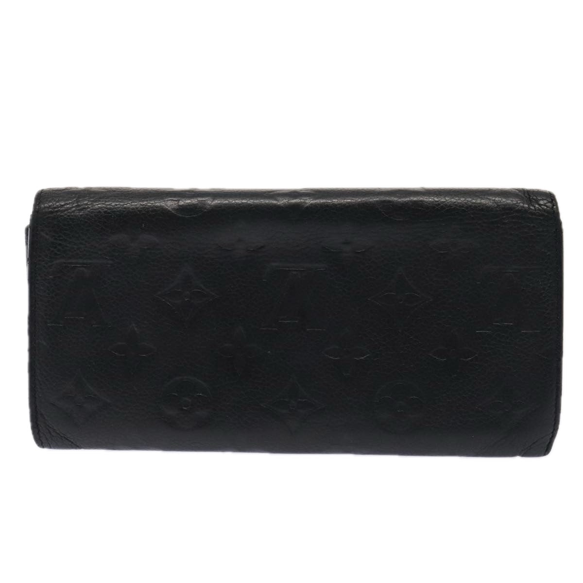 LOUIS VUITTON Empreinte Portefeuille Curieuse Wallet Black M60287 LV Auth 88862 - 0