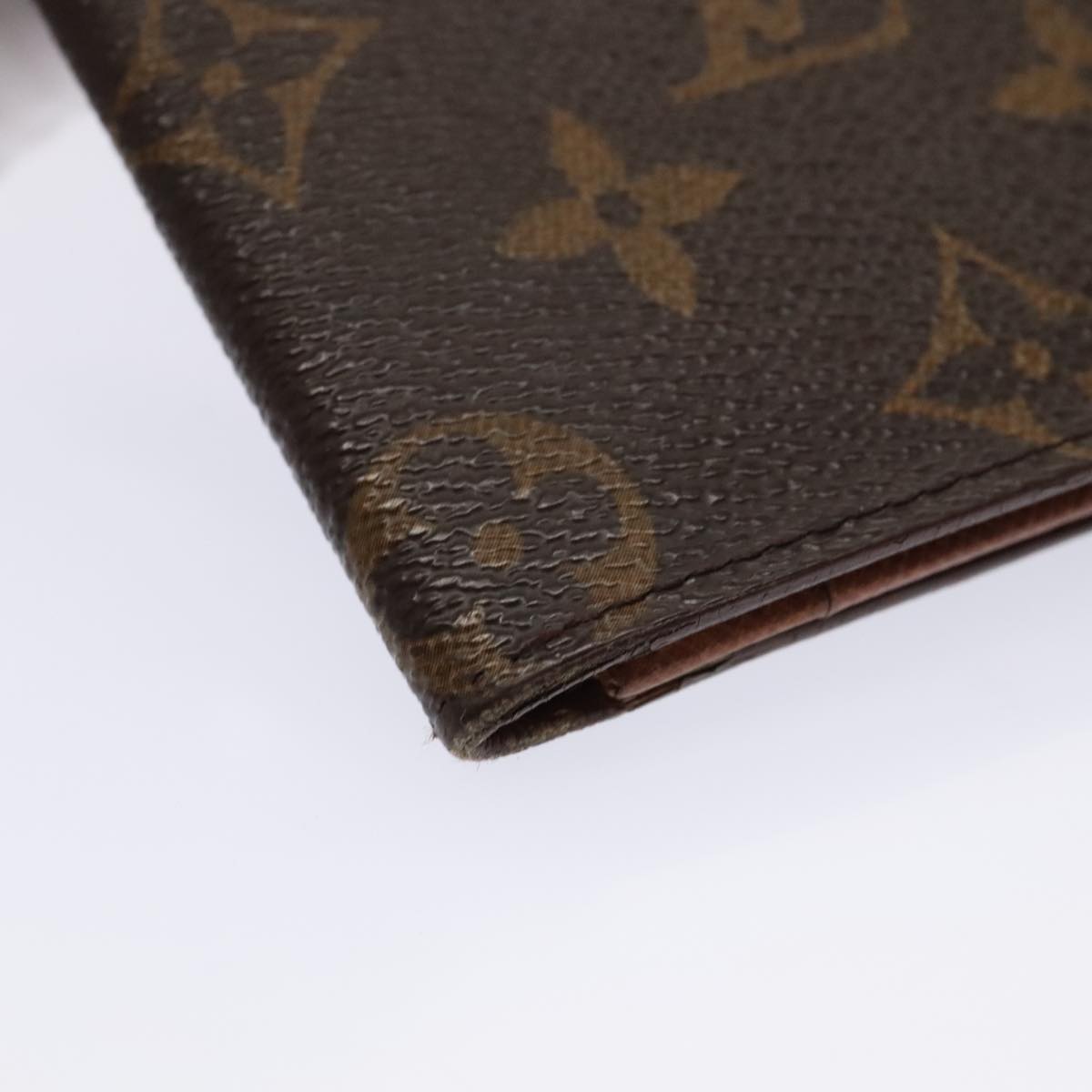 LOUIS VUITTON Monogram Porte Cartes Credit Billfold Wallet M60825 LV Auth 88878