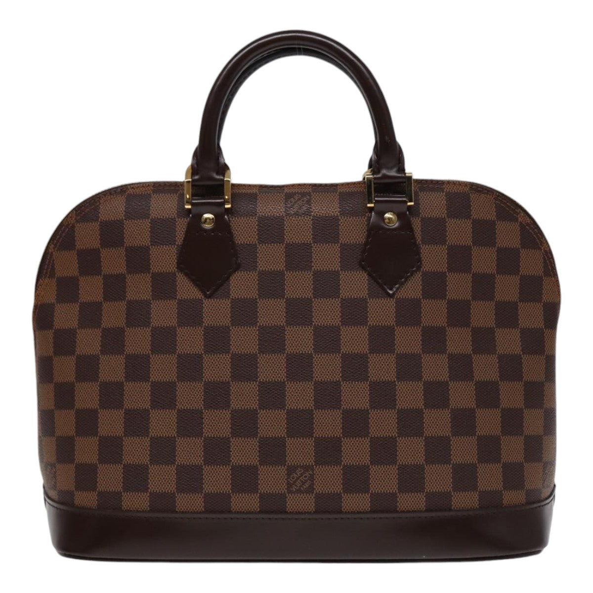 LOUIS VUITTON Damier Ebene Alma Hand Bag N51131 LV Auth 88893A