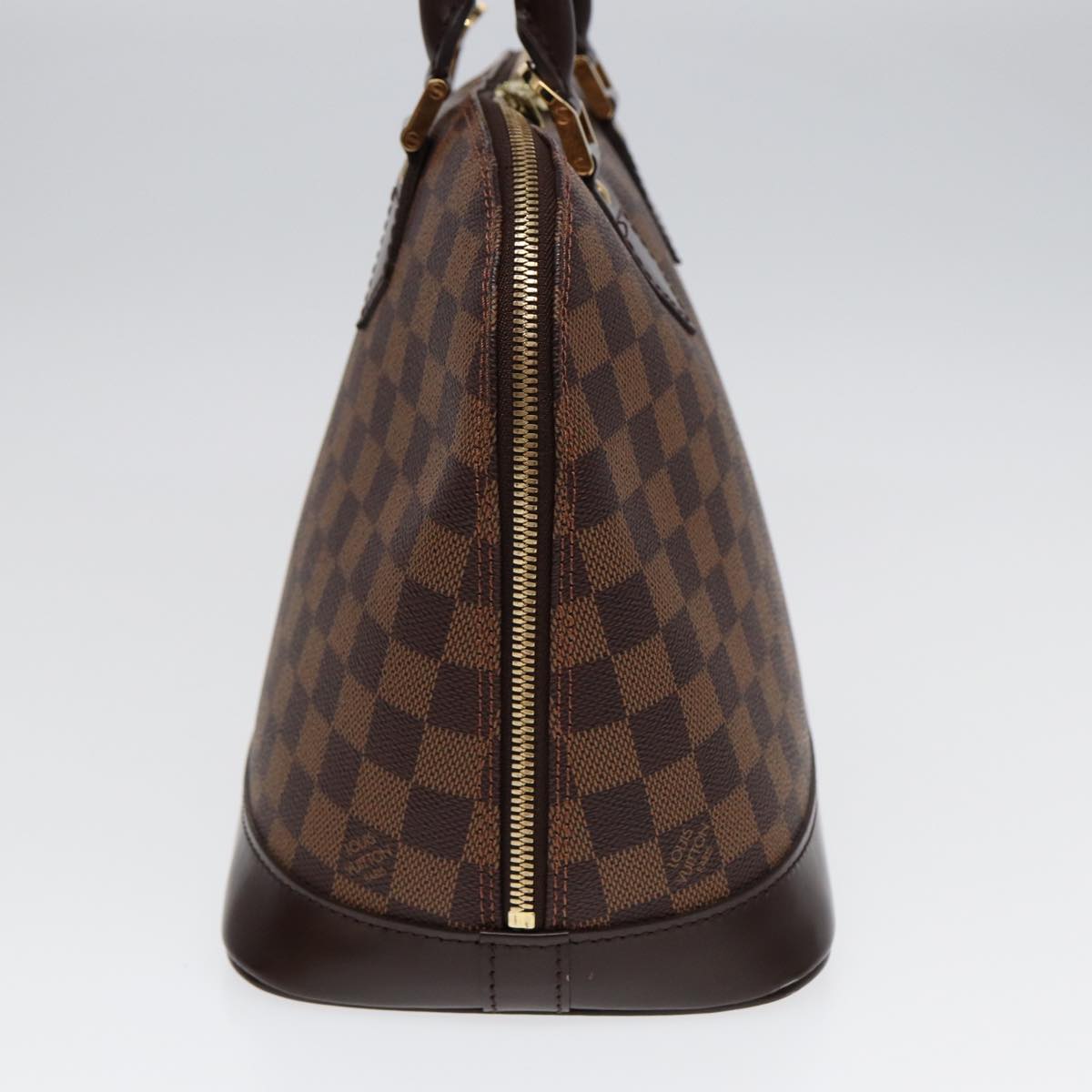 LOUIS VUITTON Damier Ebene Alma Hand Bag N51131 LV Auth 88893A