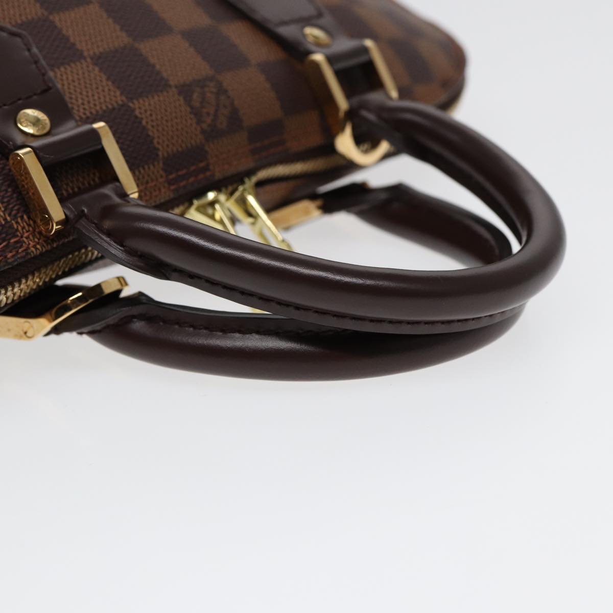 LOUIS VUITTON Damier Ebene Alma Hand Bag N51131 LV Auth 88893A