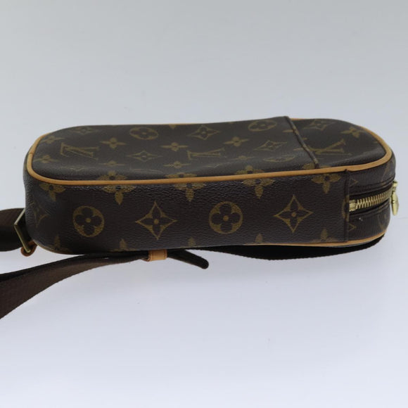 LOUIS VUITTON Monogram Pochette Gange Shoulder Bag M51870 LV Auth 88899SAV