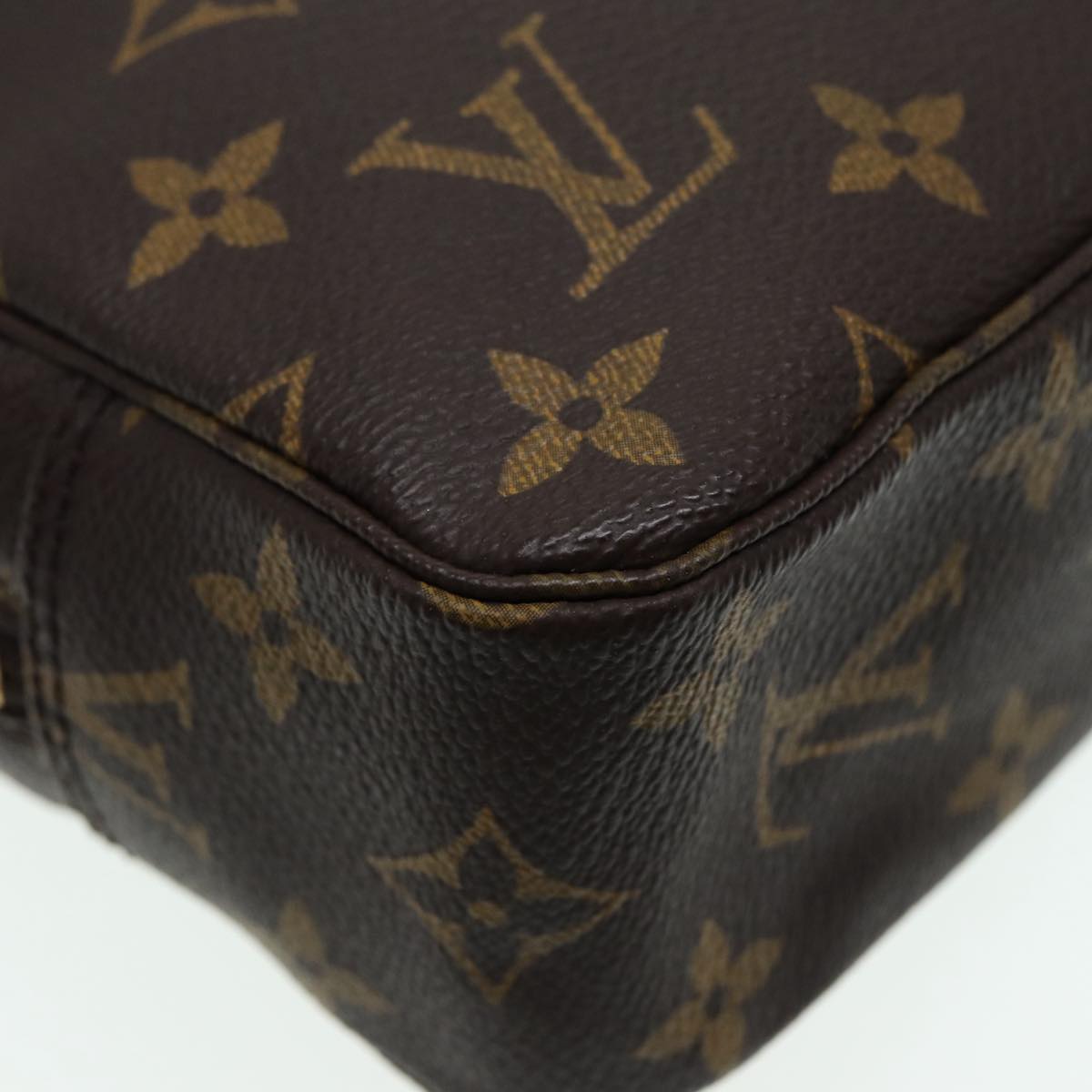 LOUIS VUITTON Monogram Trousse Toilette 23 Clutch Bag M47524 LV Auth 88910