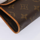 LOUIS VUITTON Monogram Pochette Florentine Waist bag M51855 LV Auth 88916AV-16