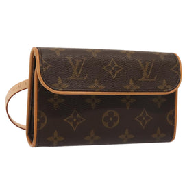 LOUIS VUITTON Monogram Pochette Florentine Waist bag M51855 LV Auth 88916V