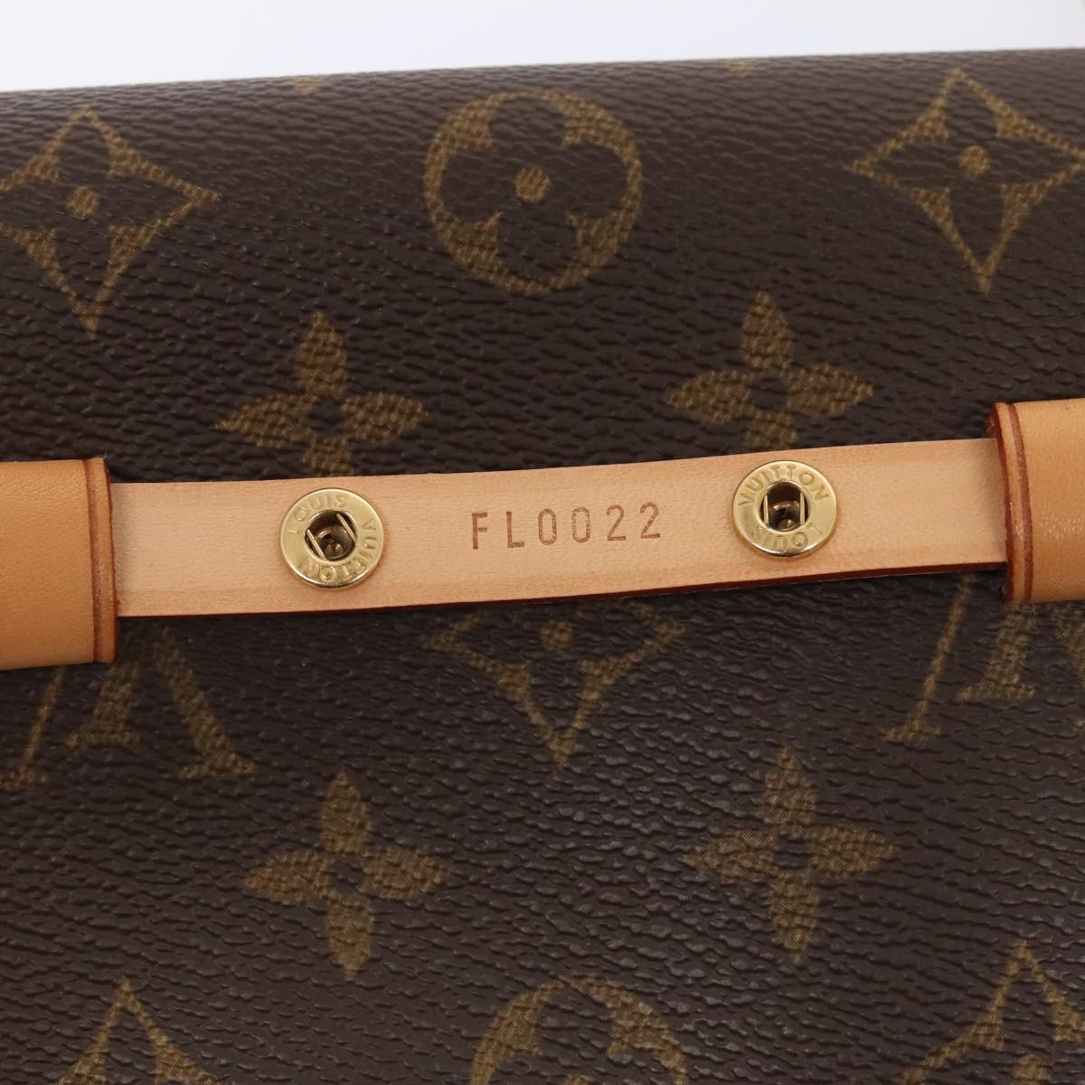 LOUIS VUITTON Monogram Pochette Florentine Waist bag M51855 LV Auth 88916A