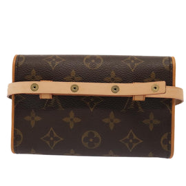 LOUIS VUITTON Monogram Pochette Florentine Waist bag M51855 LV Auth 88916AV - 0
