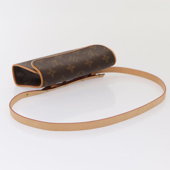 LOUIS VUITTON Monogram Pochette Florentine Waist bag M51855 LV Auth 88916AV