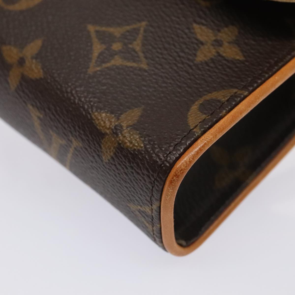 LOUIS VUITTON Monogram Pochette Florentine Waist bag M51855 LV Auth 88917