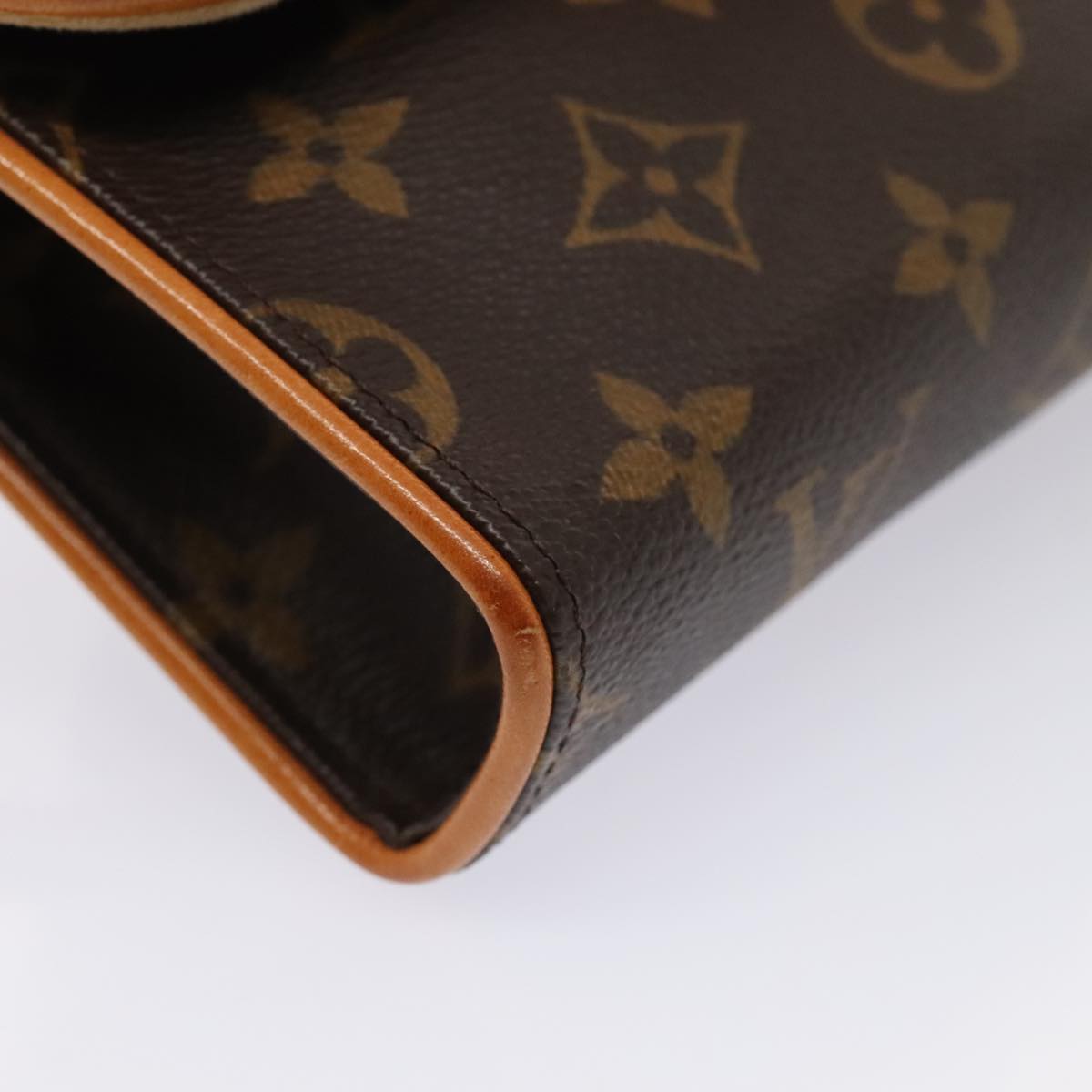 LOUIS VUITTON Monogram Pochette Florentine Waist bag M51855 LV Auth 88917