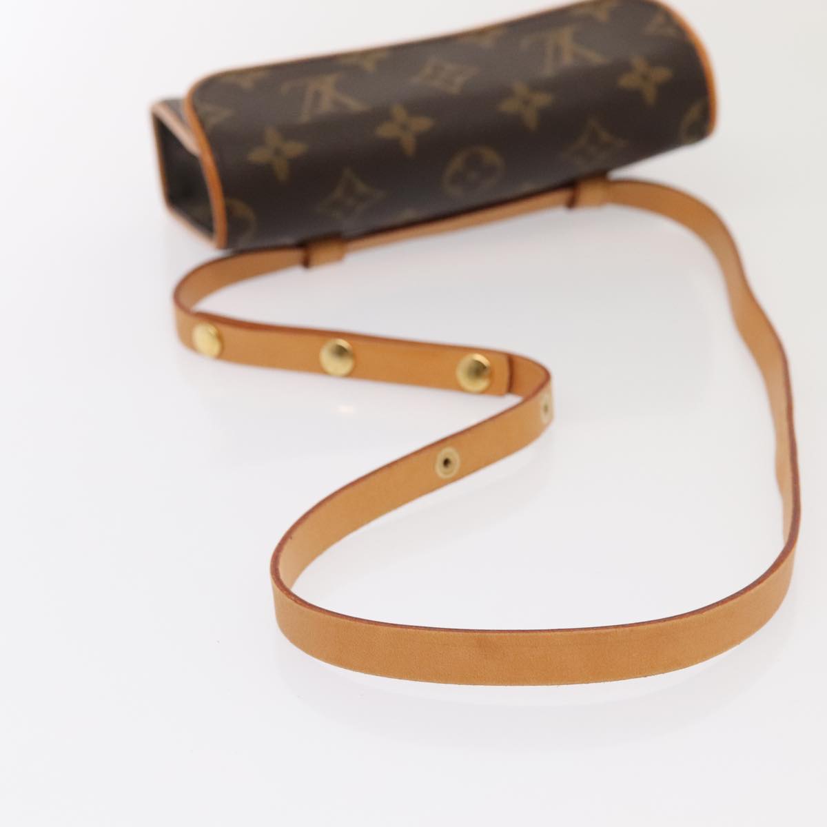 LOUIS VUITTON Monogram Pochette Florentine Waist bag M51855 LV Auth 88917