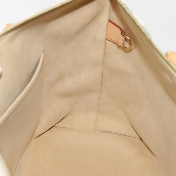 LOUIS VUITTON Damier Azur Saleya PM Tote Bag N51186 LV Auth 88918AV