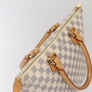 LOUIS VUITTON Damier Azur Saleya PM Tote Bag N51186 LV Auth 88918AV-6