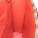 LOUIS VUITTON Damier Ebene Sac Plat Hand Bag N51140 LV Auth 88919AV-19