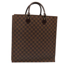 LOUIS VUITTON Damier Ebene Sac Plat Hand Bag N51140 LV Auth 88919V-1