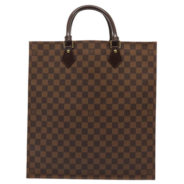 LOUIS VUITTON Damier Ebene Sac Plat Hand Bag N51140 LV Auth 88919AV - 0